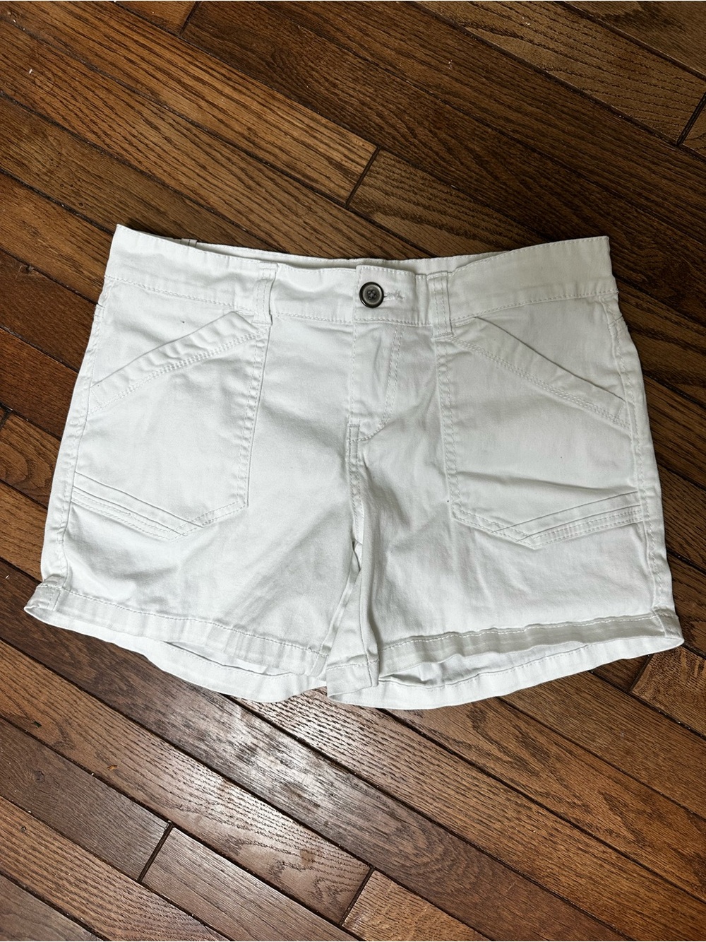 Women's White Shorts